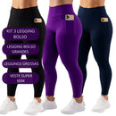 Kit Legging PRO Com Bolso