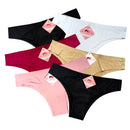 Kit com 10 Calcinhas Lisas Fio Não Marcar Na Academia