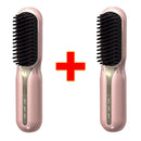 A melhor escova alisadora que faz o mesmo efeito de progressiva em segundos sem perder tempo e dinheiro com horas no salão de beleza. São 5 funções em uma: Alisa, sela, modela, alinha e anti frizz.