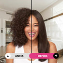 A melhor escova alisadora que faz o mesmo efeito de progressiva em segundos sem perder tempo e dinheiro com horas no salão de beleza. São 5 funções em uma: Alisa, sela, modela, alinha e anti frizz.